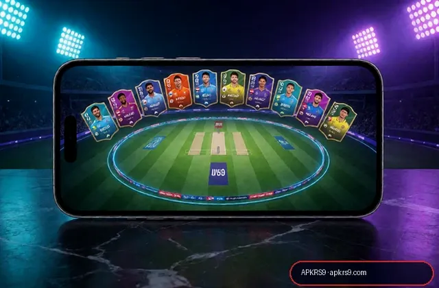 Apkrs9 (come com apk download) fantasy cricket & matchday visual 1